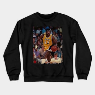 Bob McAdoo in Lakers Crewneck Sweatshirt